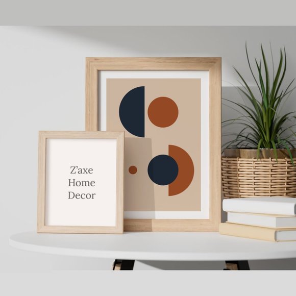 2/$35 Modern Minimalist Abstract Geometric Wall Art Print Home Decor [No Frame] - Picture 5 of 6